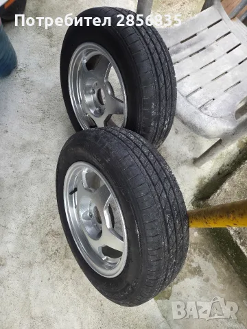 гуми с джанти 4x100 r13, снимка 5 - Гуми и джанти - 55606817