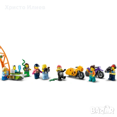 LEGO City Арена за каскади с два лупинга 60339 Лего, снимка 9 - Конструктори - 54695868