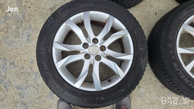 Оригинални джанти 17-ски за Peugeot 508, снимка 2 - Гуми и джанти - 54478880