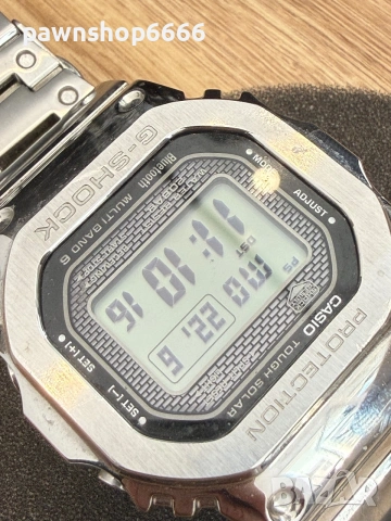 Casio G-Shock GMW-B5000D-1ER "Full Metal Square" – Оригинален, Пълен Комплект, снимка 13 - Мъжки - 54995212