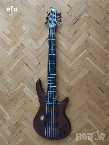 Бас китара Ibanez GSR206B-WNF / 6-струнен , снимка 2 - Китари - 55403491