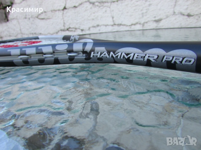 Ракета за скуош Wilson Hammer H Pro , снимка 6 - Тенис - 54710623