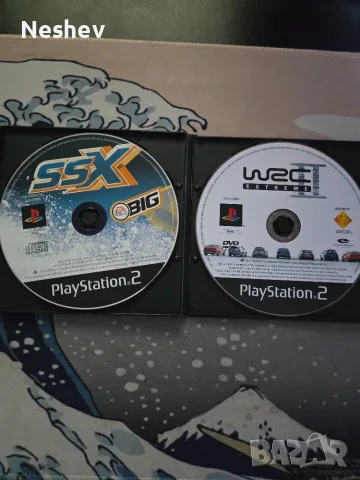 PS2 дискове- SSX и WRC II