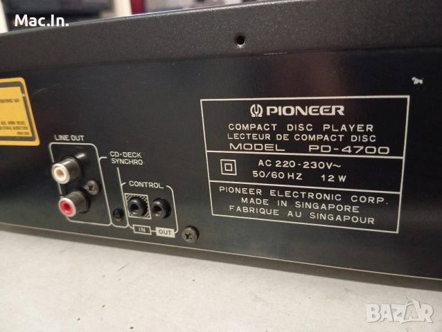 Pioneer PD-4700, снимка 7 - Аудиосистеми - 54912086
