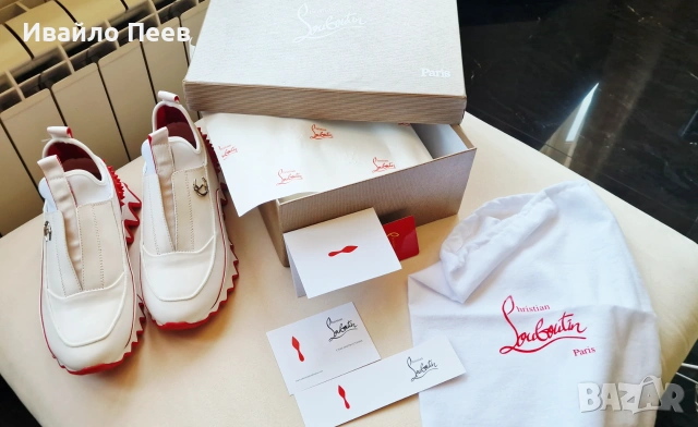 Christian LOUBOUTIN Сникърси/кецове ЧИСТО НОВИ, снимка 8 - Дамски ежедневни обувки - 55245010