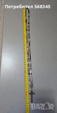 Мъжки гердан от стомана, снимка 5 - Колиета, медальони, синджири - 54070396