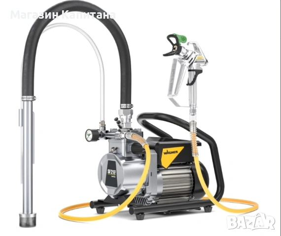 Машина за безвъздушно боядисване Wagner SuperFinish 21 PRO HEA, 0.9 kW, 2.1 л/мин, снимка 2 - Други машини и части - 54190964