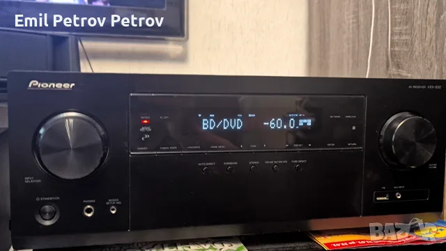 ⭐⭐⭐ Pioneer VSX-832 – 4K HDR, Dolby Atmos, Wi-Fi, Bluetooth (Перфектен)