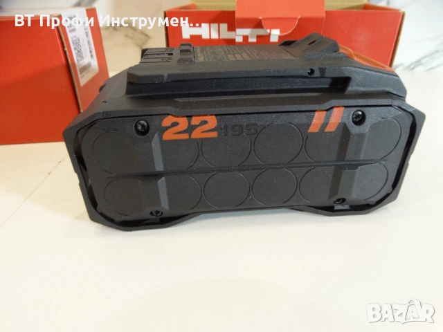 НОВО - Hilti B22 - 195 / Nuron - Мощна батерия 9.0 Ah, снимка 3 - Други инструменти - 54467238