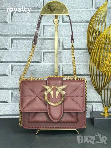 Pinko Нова Дамска Чанта Различни Цветове Пинко , снимка 4 - Чанти - 55329841