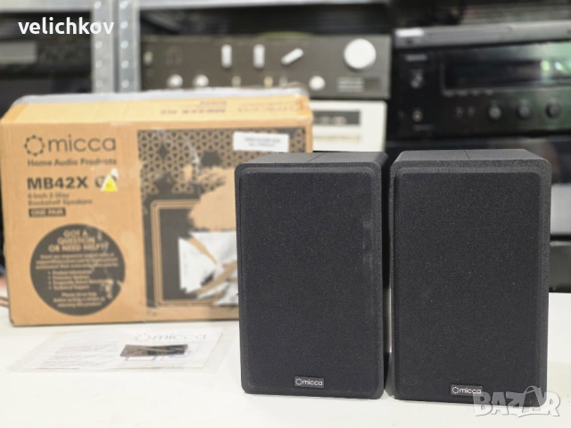 🚀📦 ЧИСТО НОВИ В КАШОН: Аудиофилски Тонколони Micca Media Series MB42X G2! 📦🚀