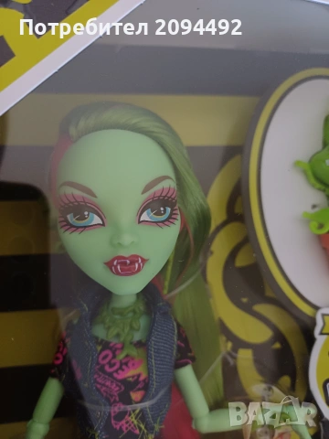 Кукла Monster high Venus McFlytrap Creeproduction, снимка 2 - Кукли - 54998234