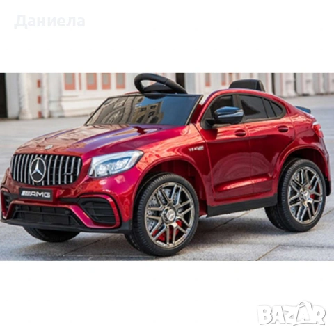 Акумулаторен джип Mercedes GLC63 COUPE 4X4 с меки гуми 12V, снимка 11 - Коли, камиони, мотори, писти - 54974419