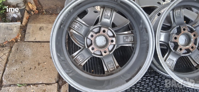4бр ляти джанти 7J16 ЕТ35. 5x112. Свалени са от Passat. Стават и на Golf, Touran, Audi и др..., снимка 5 - Гуми и джанти - 55158648