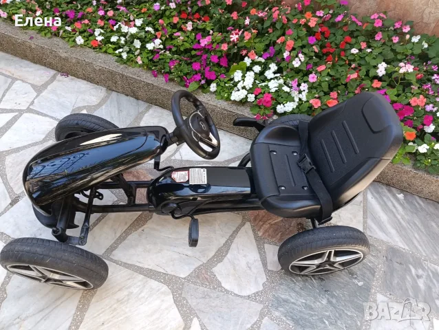 Картинг Mercedes-Benz Go Kart, снимка 3 - Детски велосипеди, триколки и коли - 55564139