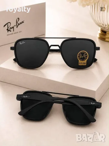 Ray-Ban Нови Мъжки Слънчеви Очила Различни Цветове с Кутия и Калъф , снимка 2 - Слънчеви и диоптрични очила - 55622214