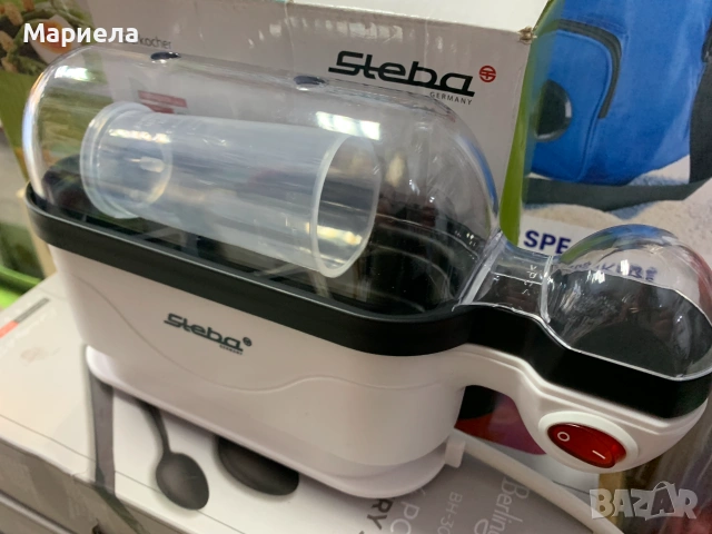 Steba EK 4 яйцеварка за 3 яйца, снимка 5 - Уреди за готвене на пара - 55263516