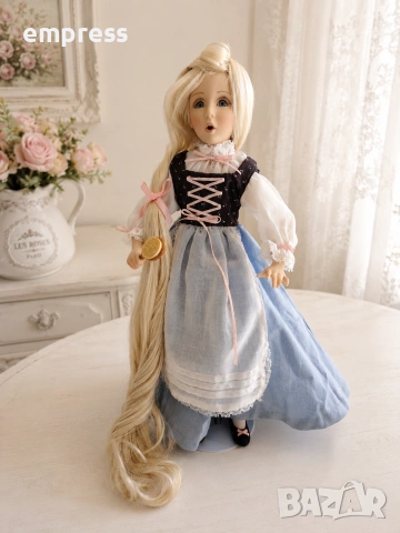 Порцеланова кукла Dianna Effner Rapunzel , снимка 3 - Колекции - 55061970