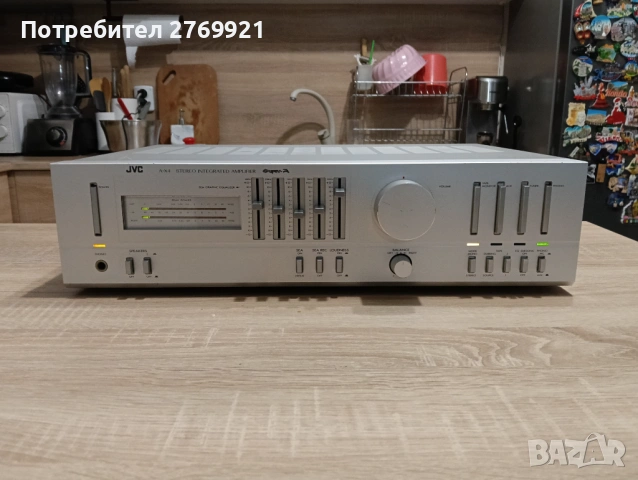  Усилвател JVC AX4, снимка 3 - Ресийвъри, усилватели, смесителни пултове - 54933464