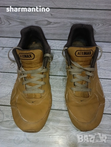 Nike Air Max N 45 кожени, снимка 2 - Маратонки - 54488338