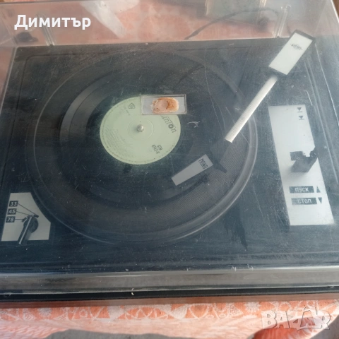 Грамофон Респром ГМ 311 работещ, снимка 2 - Грамофони - 54035379