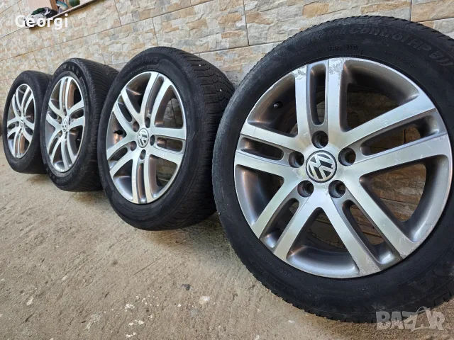 Продавам ОРИГИНАЛНИ Джанти Volkswagen 16цола 5x100 VW Bora, Golf Audi a3, Leon,Shkoda 6,5J ET50, снимка 2 - Гуми и джанти - 55469831