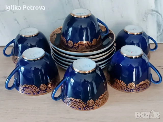 Сервиз за чай/кафе ЛФЗ, снимка 7 - Антикварни и старинни предмети - 55420197