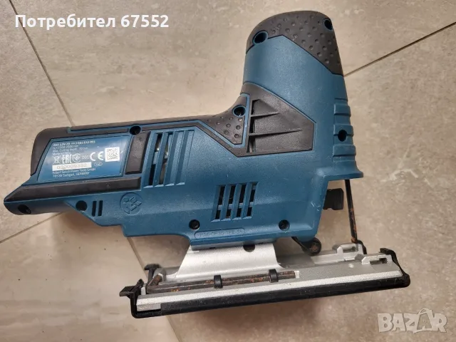 Зеге 12 волта Bosch GST 10,8 V-LI. Само тяло, без батерии и зарядно., снимка 2 - Други инструменти - 55637084