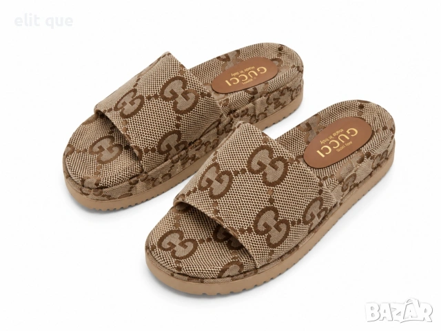 дамски чехли Gucci , снимка 2 - Чехли - 55185163