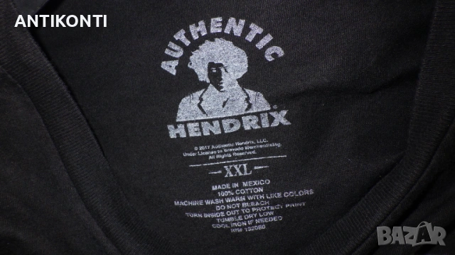 Jimmy HENDRIX Тениска / Оригинален мърч, снимка 5 - Тениски - 54566497