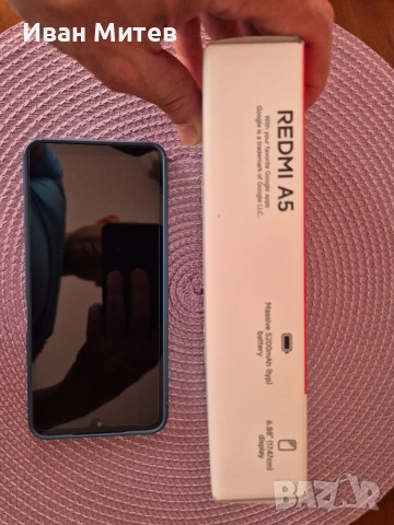 Xiaomi Redmi A5 – почти нов, с подаръци!, снимка 6 - Xiaomi - 54975621