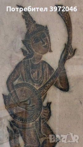 Винтидж графики Тайланд , снимка 9 - Антикварни и старинни предмети - 54087170