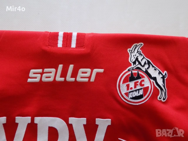ретро футболна тениска fc koln saller vintage home 2002-2003 екип блуза мъжка оригинална S, снимка 5 - Спортни дрехи, екипи - 46892791