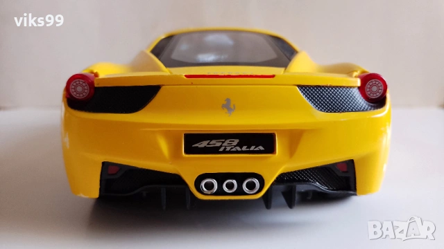 Ferrari 458 ITALIA Rastar - Мащаб 1:18, снимка 4 - Колекции - 54563737