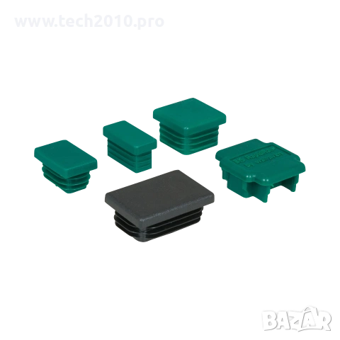 Walraven Rail крайна капачка зелена 30x30mm