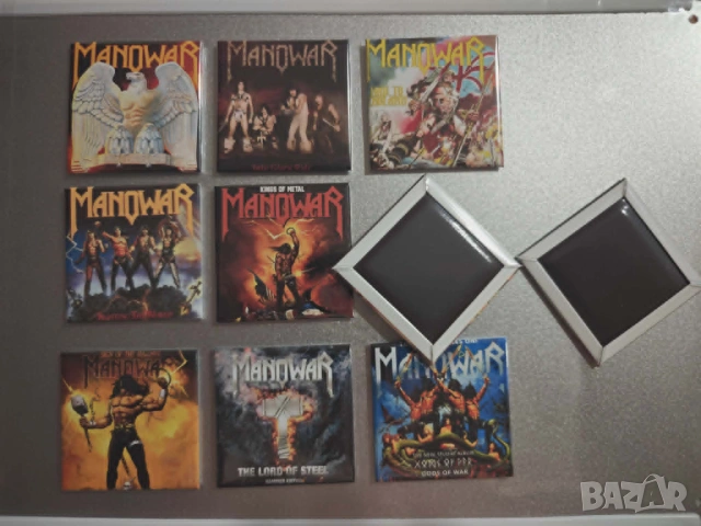 MANOWAR Albums Frigo Collection, снимка 9 - Китари - 54045451