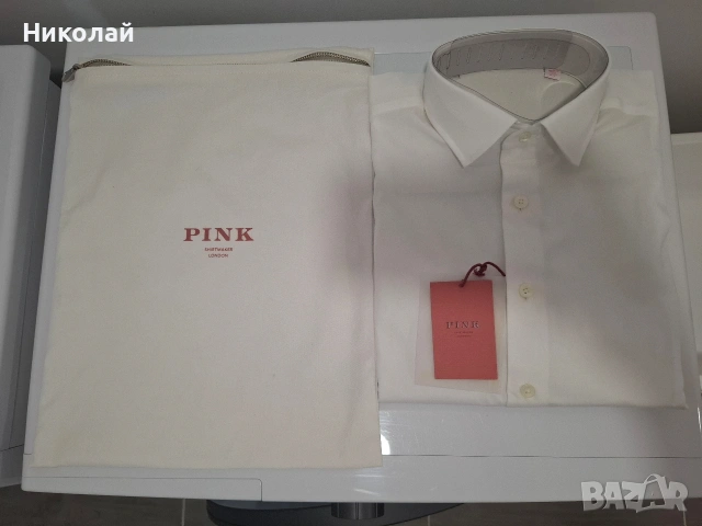 бяла риза Thomas Pink, снимка 2 - Ризи - 55076065