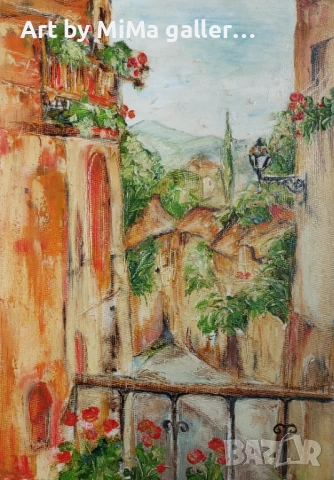 Картина, маслени бои / платно, 50х35 см. Изглед 