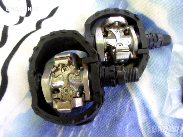 Shimano SPD /автоматични педали с парчета/, снимка 2 - Части за велосипеди - 55089656