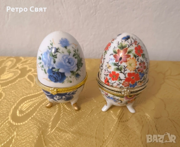 Порцеланови яйца/декорация, снимка 2 - Антикварни и старинни предмети - 54665924