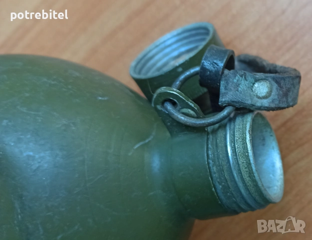 Манерка туристическа с носач, снимка 3 - Антикварни и старинни предмети - 54679976