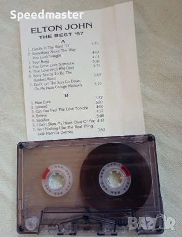 Elton John - The Best 97, снимка 2 - Аудио касети - 54127241