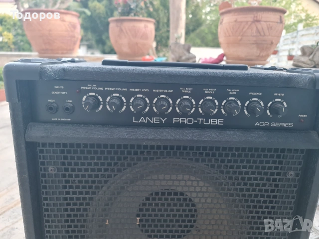12 инча Китарен усилвател Laney Pro-Tube AOR Series, снимка 6 - Ресийвъри, усилватели, смесителни пултове - 54487199