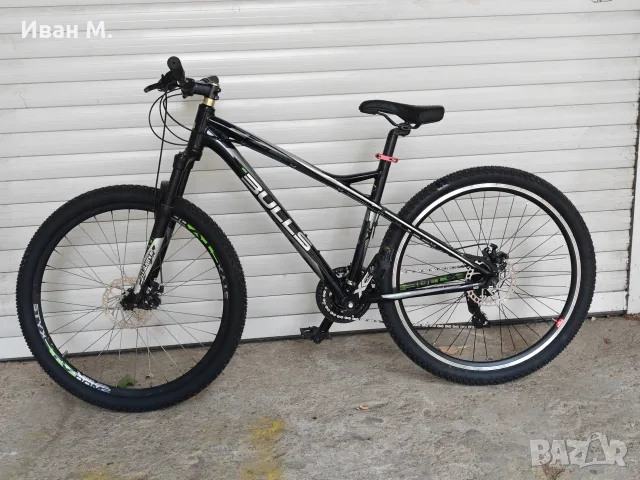 Алуминиев велосипед 27,5 цола Bulls , снимка 10 - Велосипеди - 55403211