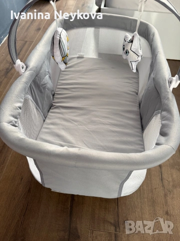 “Lionelo Bella 2 in 1” Бебешка люлка със седалка и кош, снимка 14 - Детски люлки - 54316687