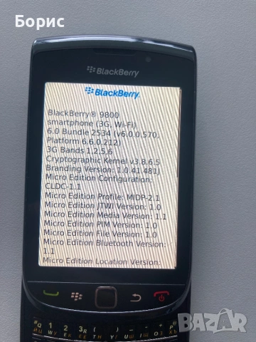 BlackBerry Torch 9800, перфектен, снимка 12 - Blackberry - 54376324