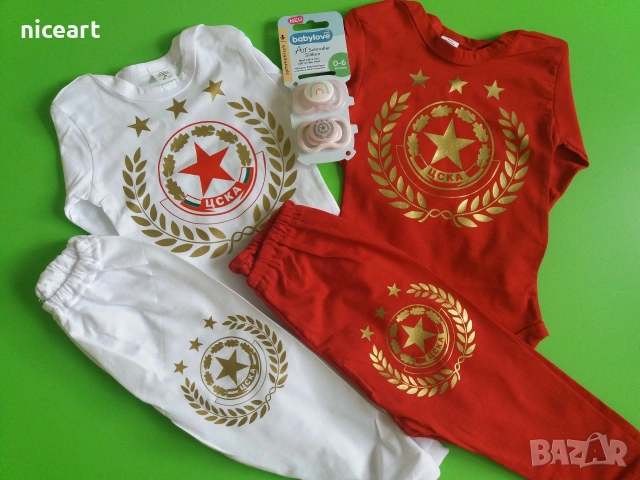 Бодита на ЦСКА, снимка 5 - Бодита за бебе - 53978995