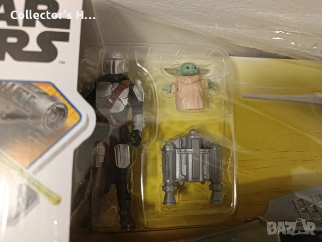 Екшън фигурки Междузвездни войни Star Wars Hasbro Mandalorian Darth Vader Grogu, снимка 11 - Колекции - 55109989