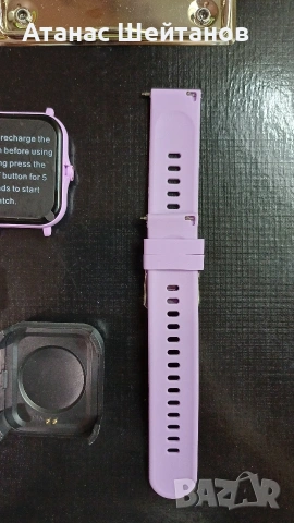 Смарт часовник дамски, снимка 5 - Смарт часовници - 53837180