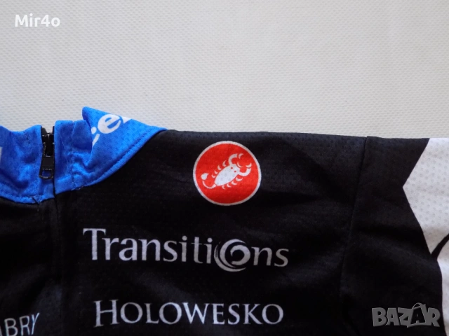 вело джърси castelli rosso corsa екип тениска шосейно колоездене мъжко оригинал M, снимка 5 - Спортни дрехи, екипи - 53989858